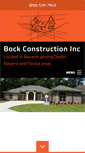 Mobile Screenshot of bockconstruction.net